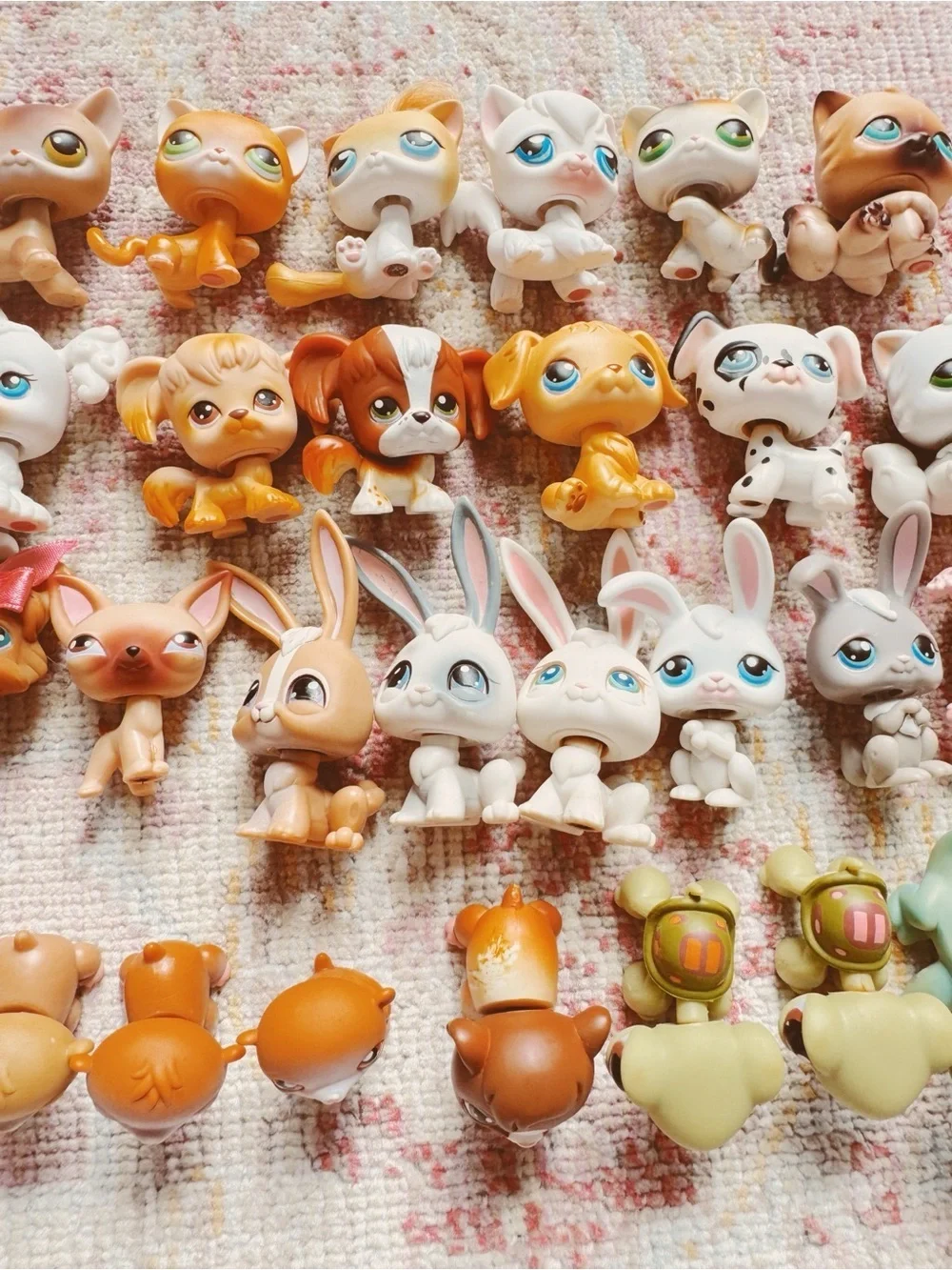 Authentic Vintage Littlest Pet Shop Lot Gen 1 Early Hasbro